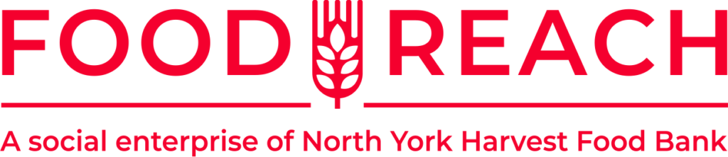 Food Reach: A social enterprise of North York Harvest Food Bank logo